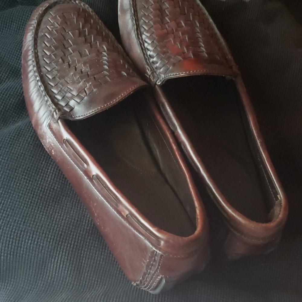 Polo mens casual shoes brown size 9